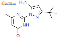 2 5 AMINO 3 TERT BUTYL 1H PYRAZOL 1 YL 6 METHYLPYRIMIDIN 4 3H ONE 2