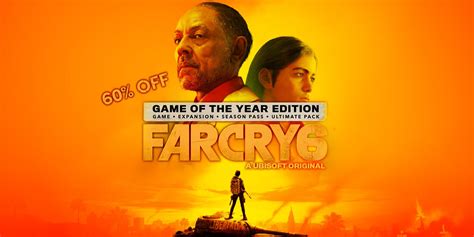 Far Cry 6 Game Of The Year Edition Is 60 Off Post Cyber Monday