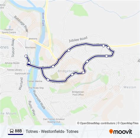 B Route Schedules Stops Maps Totnes Updated