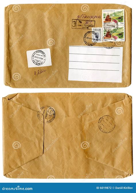 Vintage Envelope For A Letter Editorial Photography Image Of Business