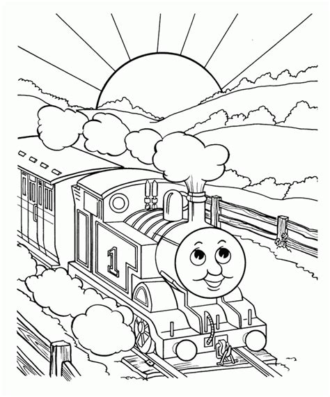 Thomas Coloring Pages Bertie