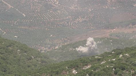 Frappes Isra Liennes Sur Le Sud Du Liban Apr S Un Tir De Mortier Ap