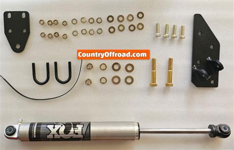 Ford E Series Van E150 E250 E350 E450 Fox Steering Stabilizer Shock Kit