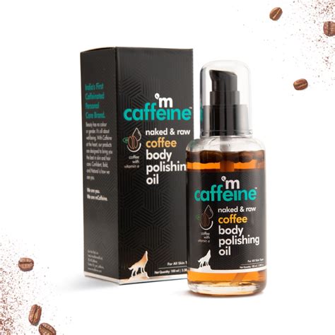 Jual Mcaffeine Naked Raw Coffee Body Polishing Oil Ml Shopee Indonesia