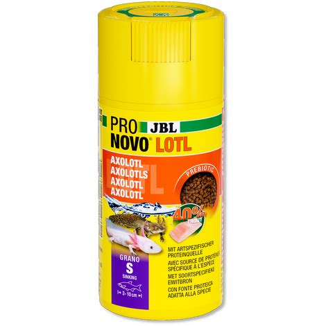 JBL Pronovo Lotl Grano S 100ml Click Amfibievoer AquastoreXL