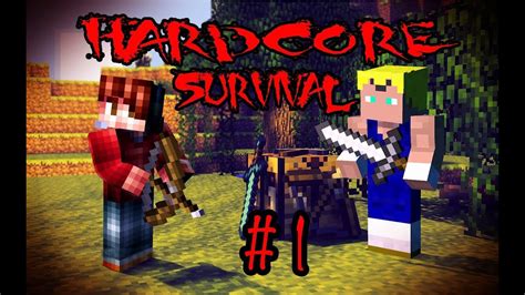 Minecraft Hardcore Survival Ep 1 Youtube