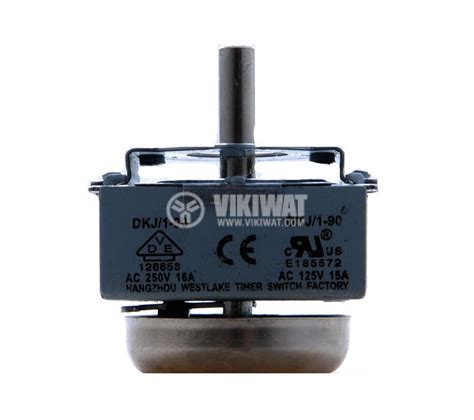 Таймер DKJ1-90 за микровълнова със звънец NO 250 VAC 15 A
