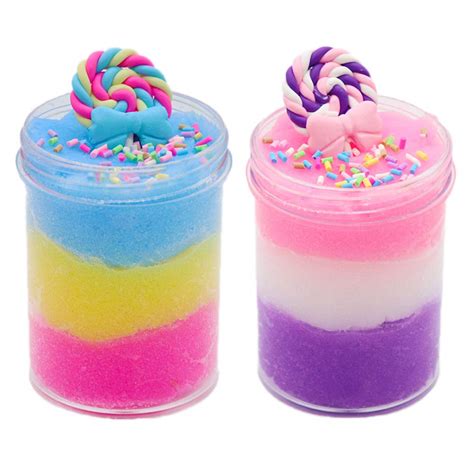 Buy Swzy Lollipop Slime Kit Cloud Slime Putty Fluffy Cloud Slime