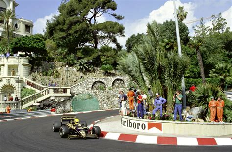 Senna Au Grand Prix De Monaco 1985 Photo Et Tableau Editions