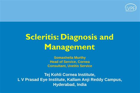 Pdf Scleritis Diagnosis And Management · Scleritis