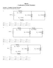 Lesson 4 Combination Circuits Quizlet