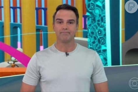 BBB 24 Tadeu Schmidt chama atenção da web look duvidoso ao