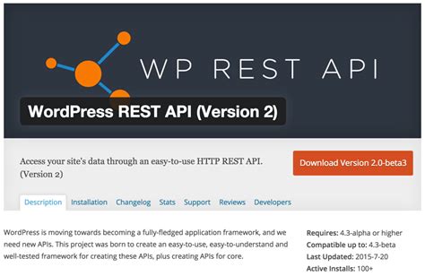 Wp Rest Api Wp Api Wordpress Rest Api Csdn