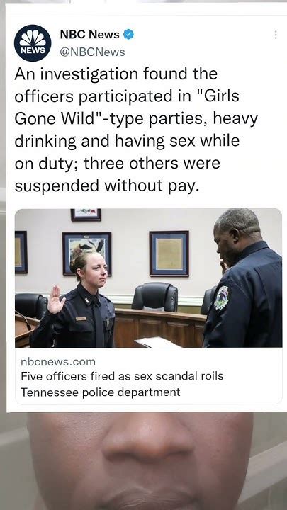 Five Officers Fired As S X Scandal Roils Tennessee Police Department