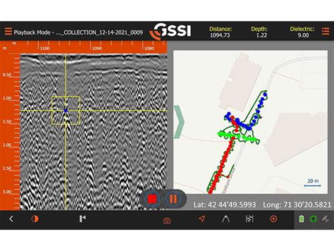 Ground Penetrating Radar Equipment UtilityScan GPR Unit GSSI