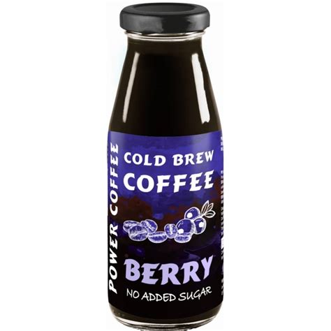 Kawa Na Zimno Z Sokiem Z Jagody Kamczackiej Berry Coffee Cold Brew