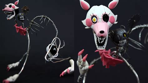 Drawkill Mangle M4ngle Posable Figure Polymer Clay Tutorial Youtube