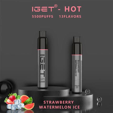 Strawberry Watermelon Ice VapeAus Popular Vapes GunnPod IGet HQD