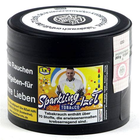 187 Tobacco Sparkling Ize T 2020 Shisha Tabak 17 90