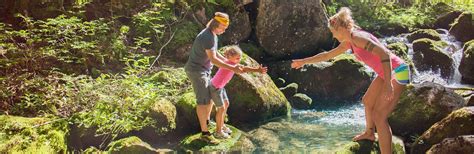 Kletterurlaub Im Salzburger Saalachtal Unken Wei Bach Bei Lofer St