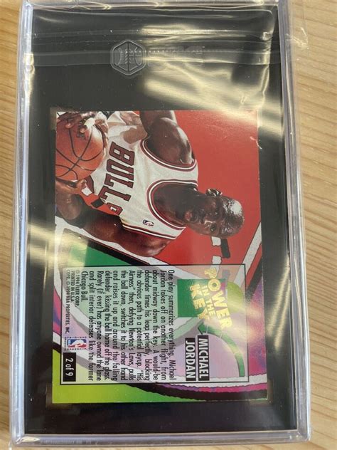 Ultra Michael Jordan Power In The Key Sgc Chicago Bulls Rare