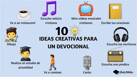 C Mo Hacer Devocionales Creativos Holybiblia Devocional Planes