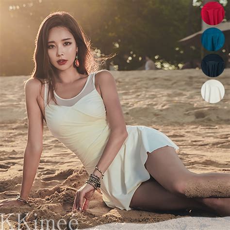 M 3XL必敗傘裙美背款顯瘦 半透視SC14泳衣泳裝連身比基尼 大尺碼遊泳衣 bikini KKIME 蝦皮購物