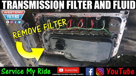 Auto Transmission Oil And Filter Change Not Flush Youtube