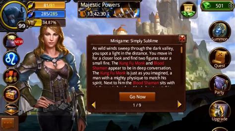 Heroes Of Camelot Simply Sublime Minigame Event Youtube