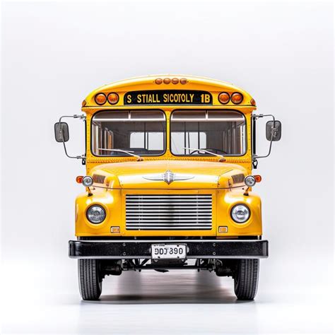 Premium AI Image | A yellow school bus