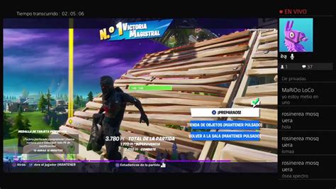 Fortnite Battle Royale Jugando En Scuads Subiendo Niveles Youtube