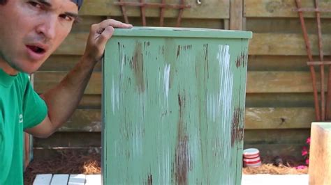 Distressed Painted Wood Furniture