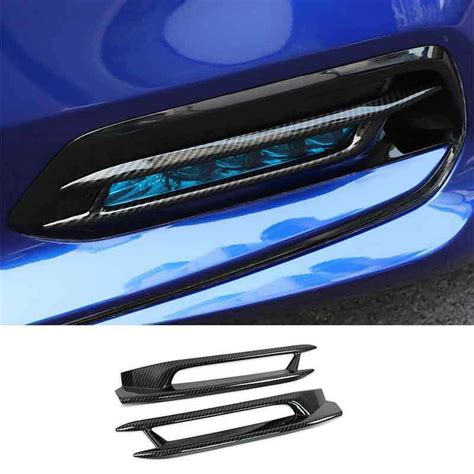 For Honda Accord Th Abs Carbon Fiber Front Fog Light Lamp