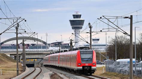 Neuer Zug Fahrplan S Bahn M Nchen Soll P Nktlicher Werden