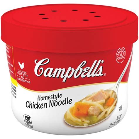 Campbells Homestyle Chicken Noodle Soup Hy Vee Aisles Online Grocery