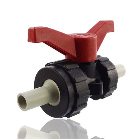 Ways Ball Valve Pe Stub Dn Dn Fpm Pp Gf Pipe Systems