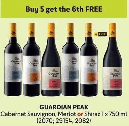 GUARDIAN PEAK Offer At Makro