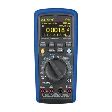 Buy Metravi Digital Trms Multimeter Oled Display Blue Black