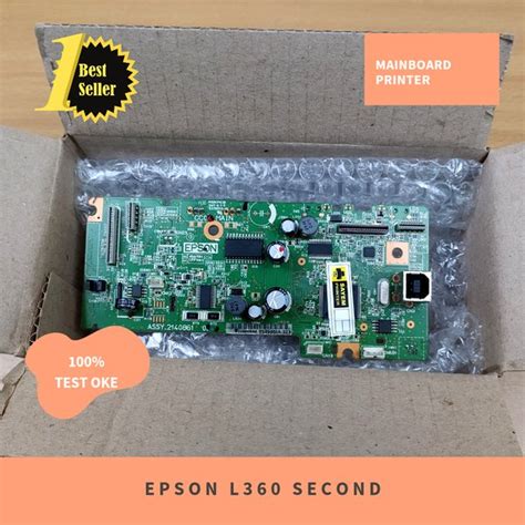 Mobo Board Motherboard Mainboard Epson L Second Cabutan Off