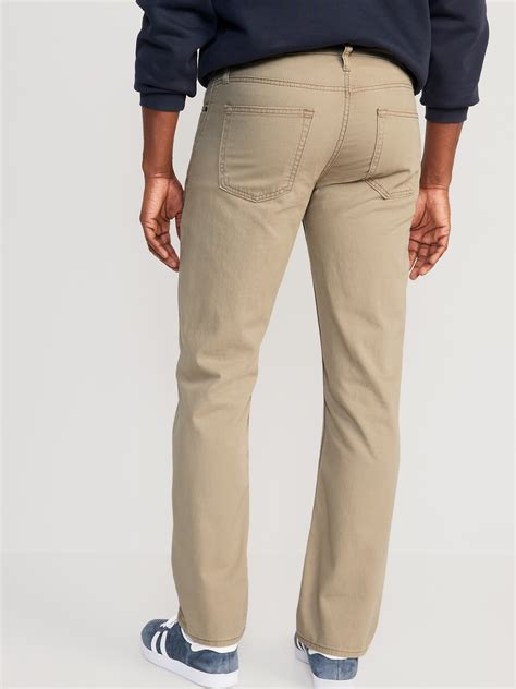 Wow Straight Five Pocket Pants For Men Old Navy