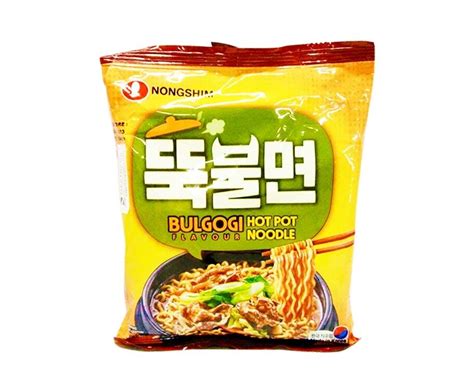 Nongshim Bulgogi Flavour Hot Pot Noodle G
