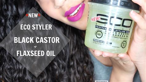 New Eco Styler Black Castor And Flaxseed Oil Gel Wash And Go Holy