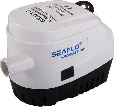 SeaFlo 12 Volt Automatische Bilgepomp 37 Liter Minuut Bol