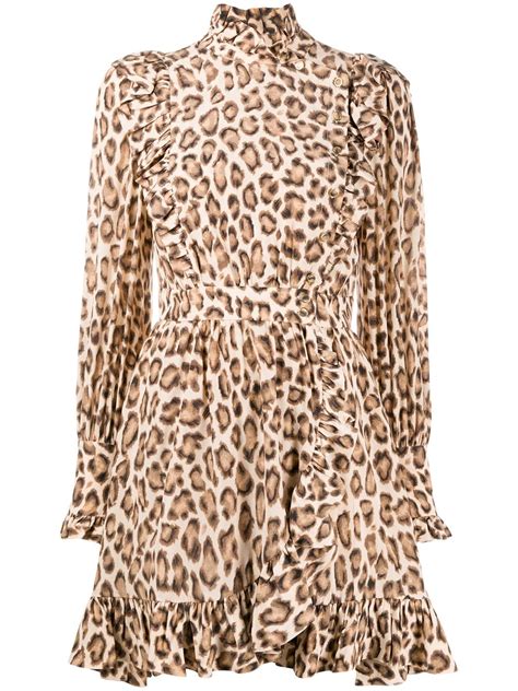 Zimmermann Leopard Print Dress Farfetch