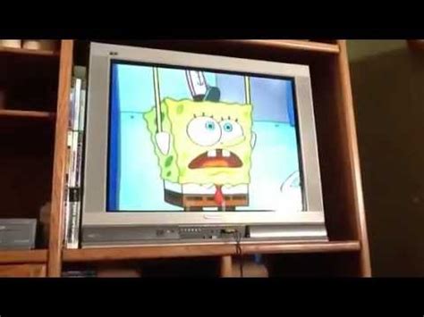 Spongebob TV DVD VHS Player