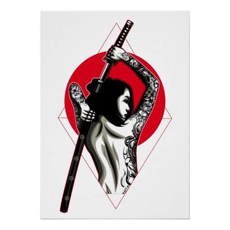 Female Samurai Tattoo Japanese Warrior Tattoo Japanese Tattoo Women