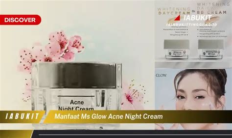 Ketahui 7 Manfaat Ms Glow Acne Night Cream Yang Bikin Kamu Penasaran