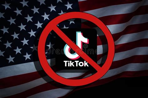 Tik Tok Banned Editorial Stock Image Image Of Emblem 273903684