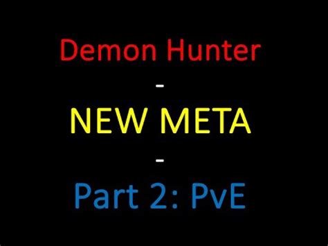 Diablo Immortal The New Demon Hunter Meta Build For Dungeons