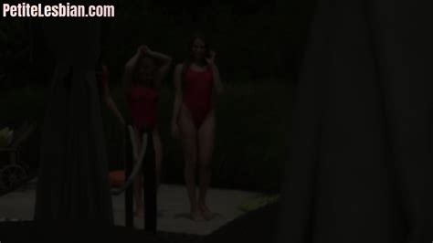 Lesbian Petite Duo Enjoy Pussytoying And Pussylicking